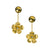 Diamond Kalachuchi Earring Lock Jacket, Small, Satin Finish (available in yellow, white, and rose gold)