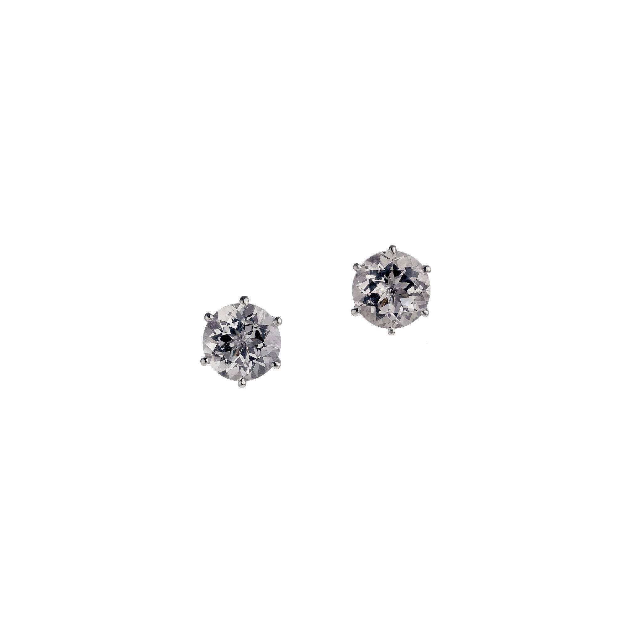 Morganite Studs, 2.38 carats