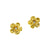 Diamond Kalachuchi Earring, Small, Shiny Finish (available in yellow, white, and rose gold)