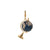 Globe Pendant with Blue Sapphires