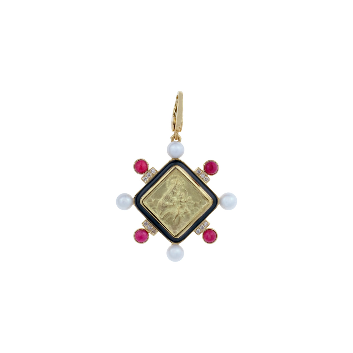 Perpetual Help Medallion (Red)