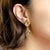 Carved Citrine Earrings