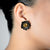 Lotus Earrings in Rose Gold, Medium